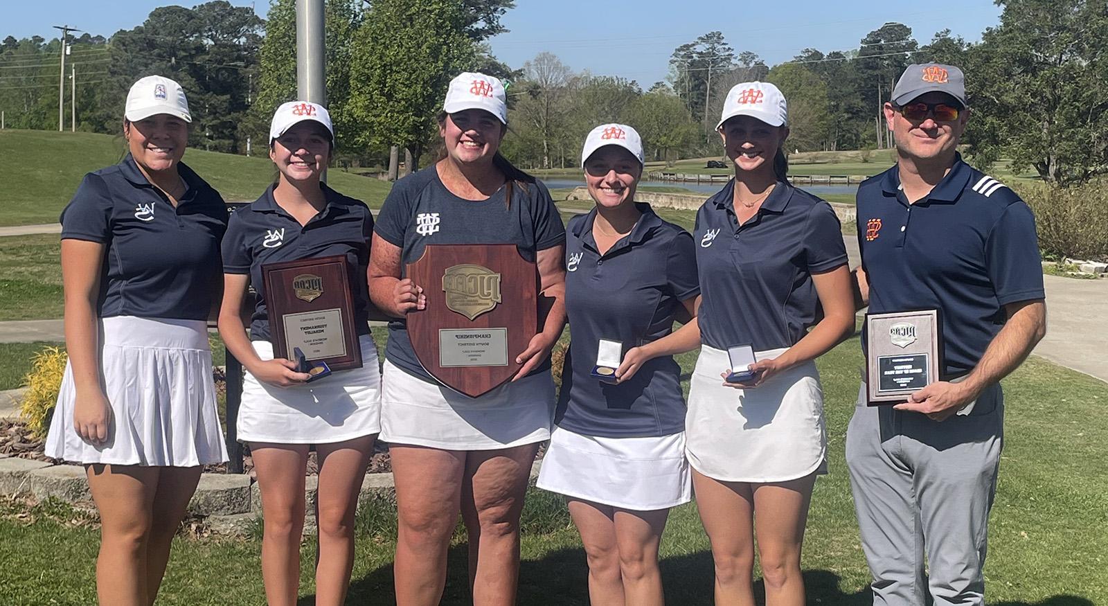 Women's Golf NJCAA District Champions