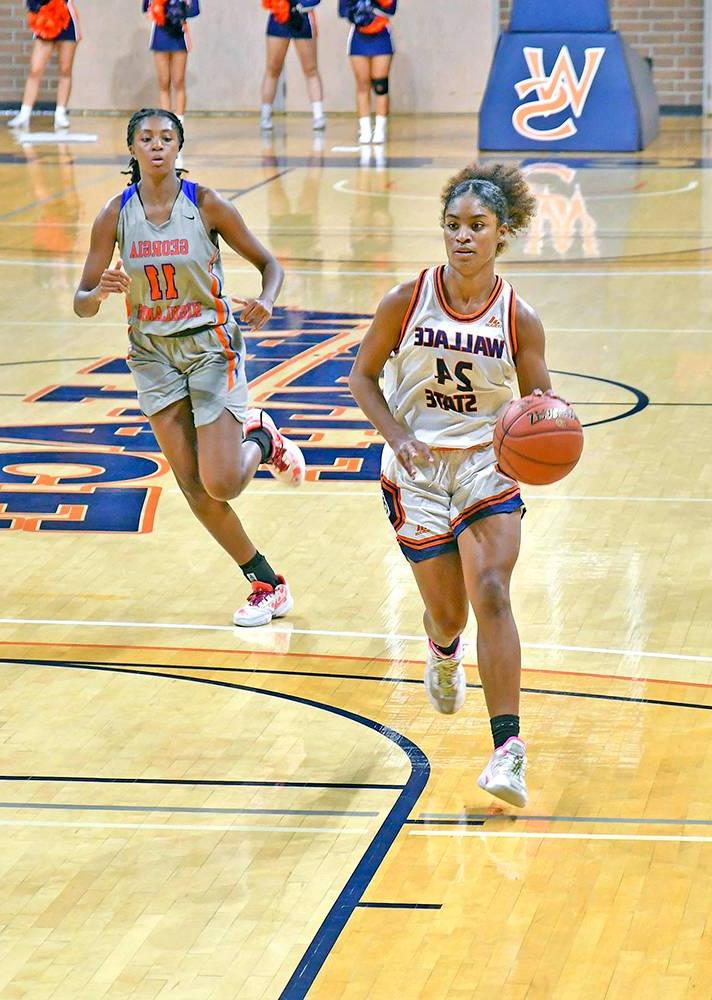 Women's Basketball v. Georgia Highlands College, Nylaa Fuller (24)