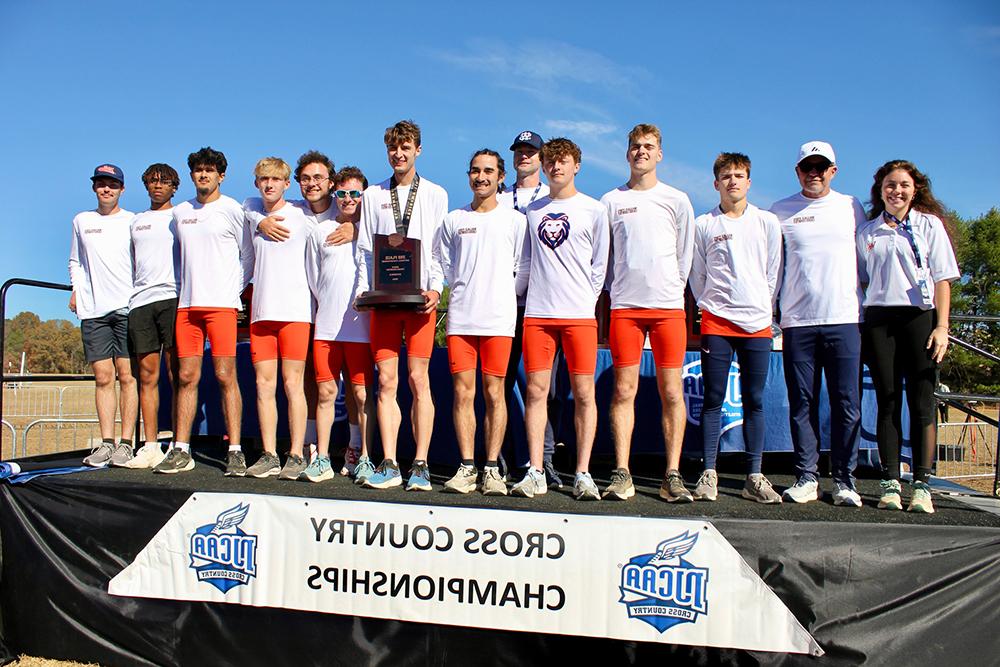 Men's Cross Country NJCAA 3rd Place