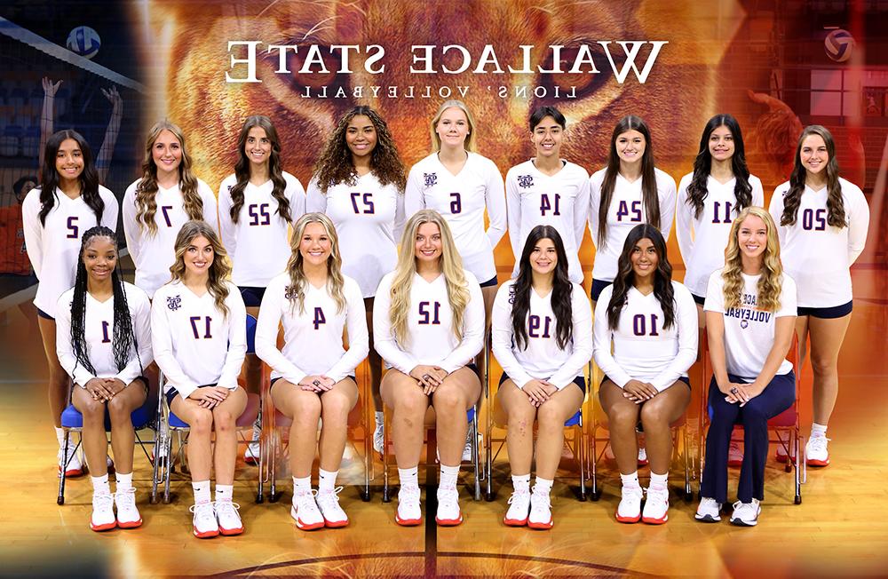 2024-2025 Wallace State Volleyball Team